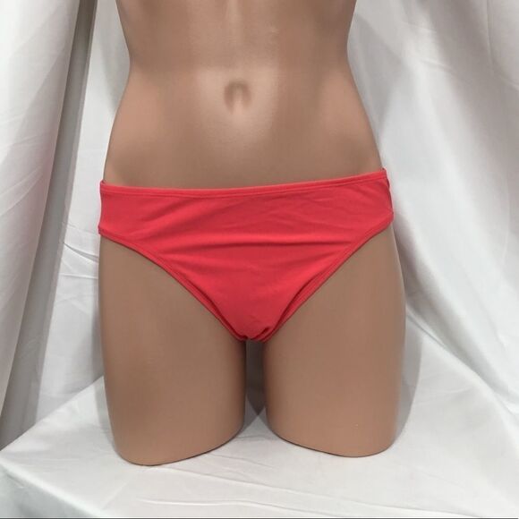 Island Escape Shaper Pant Bikini Bottom in Coral D - Picture 1 of 6